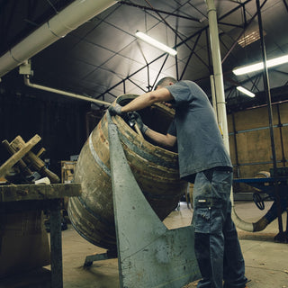 Washing Barrel in Cognac